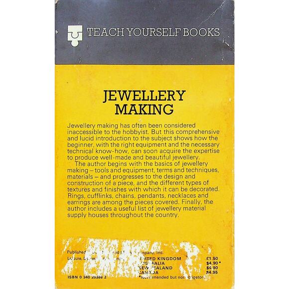 Jewelry Making by Del Fairfeld a Teach Yourself Book - Picture 5 of 5